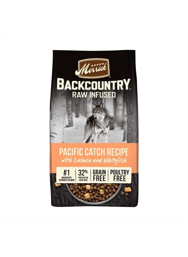 Merrick Backcountry Raw Infused Grain Free & with Healthy Grains Dry Dog Food 20 Pound (Pack of 1) - Image 1