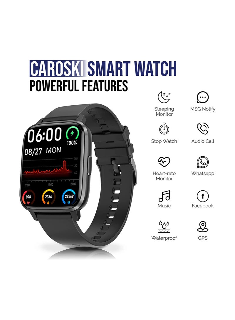 CAROSKI Smart Watches for Men and Women - Fitness Tracker Technology Multiple sports modes - Dual Bluetooth 5.0 - Smart Watch to Monitor Blood Oxygen (DTX MAX) - Image 3