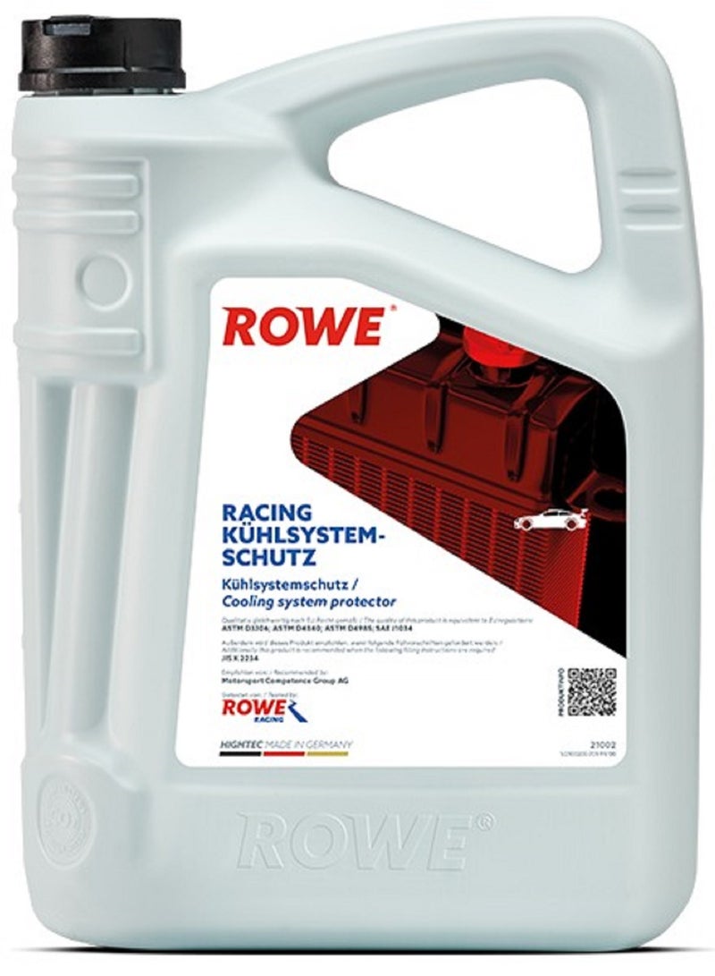 ROWE HIGHTEC RACING COOLING SYSTEM PROTECTION (5 Ltr.): Premium, radiator protection ready-mixed free of nitrite, amine and phosphate (ready to use)- Germany  - Image 1