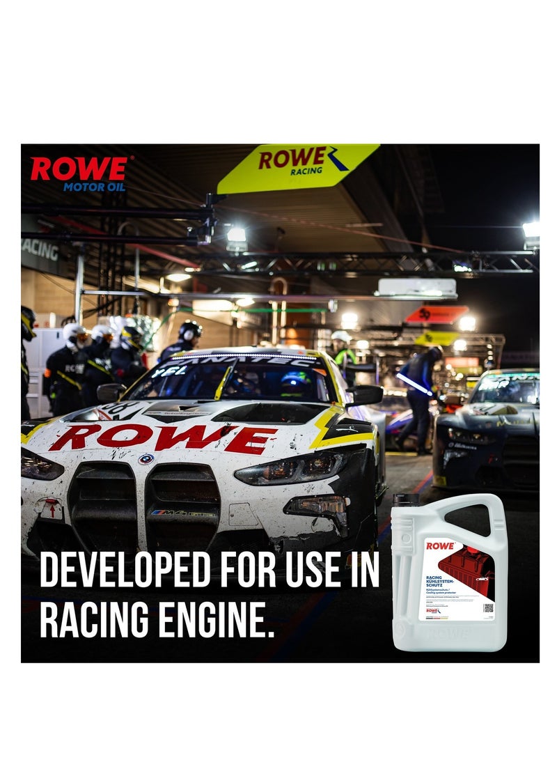 ROWE HIGHTEC RACING COOLING SYSTEM PROTECTION (5 Ltr.): Premium, radiator protection ready-mixed free of nitrite, amine and phosphate (ready to use)- Germany  - Image 2
