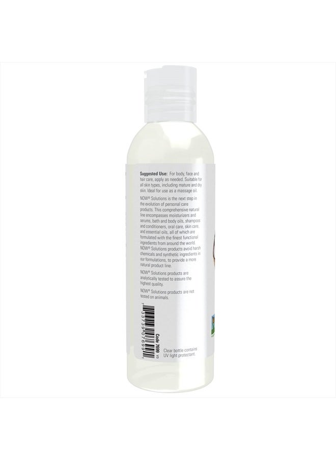 now Solutions, Liquid Coconut Oil, Light and Nourishing, Promotes Healthy-Looking Skin and Hair, 4-Ounce  - Image 4