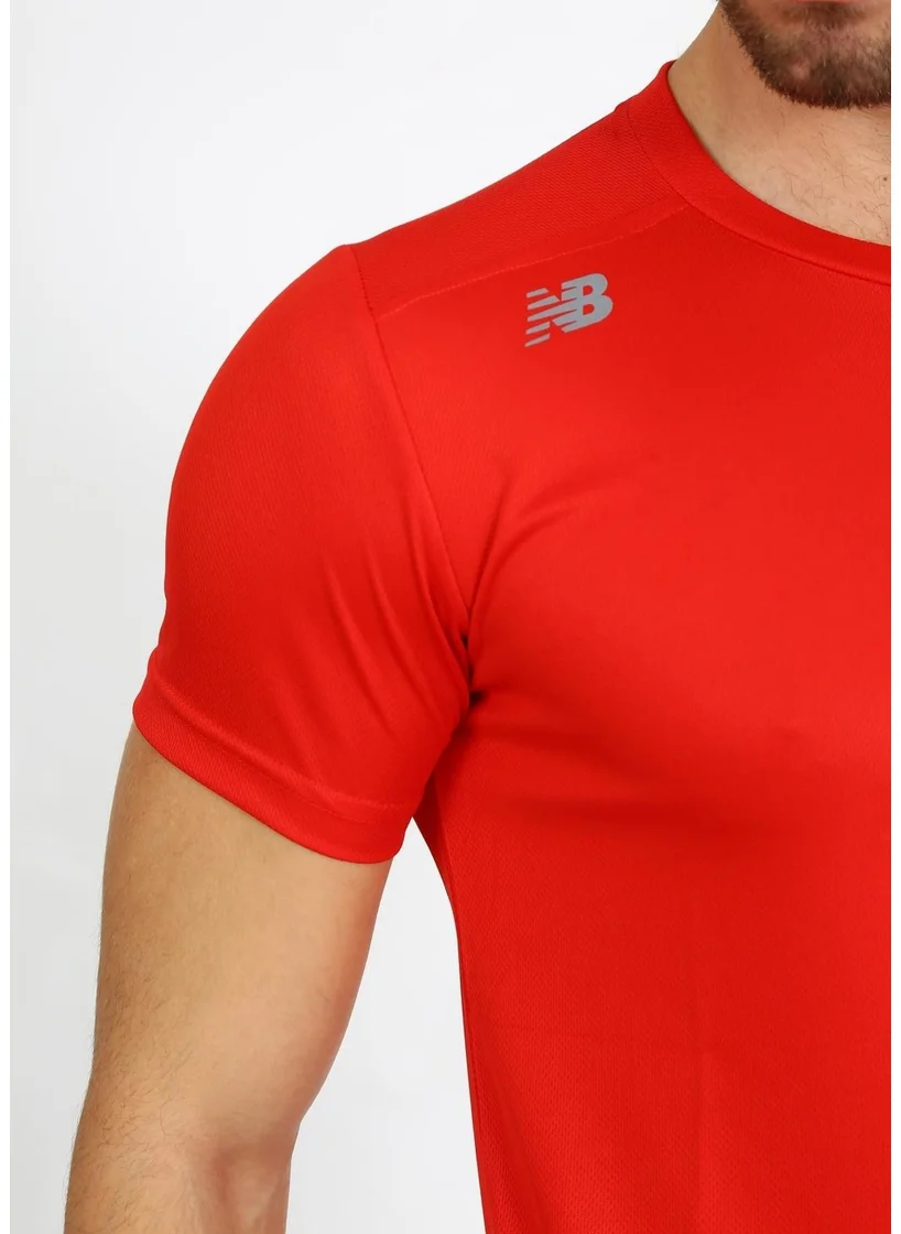New Balance NBTM2105-CHR Men's T-Shirt
