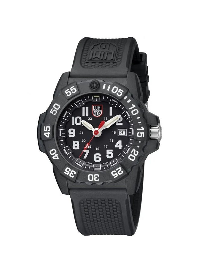 Men's Analog Round Shape Rubber Wrist Watch XS.3501.F - 45 Mm