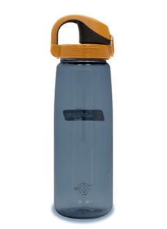 Nalgene Nalgene USA 700ml OTF Tritan Renew Bottle Rhino w/Brown Black Sustain  - Image 1