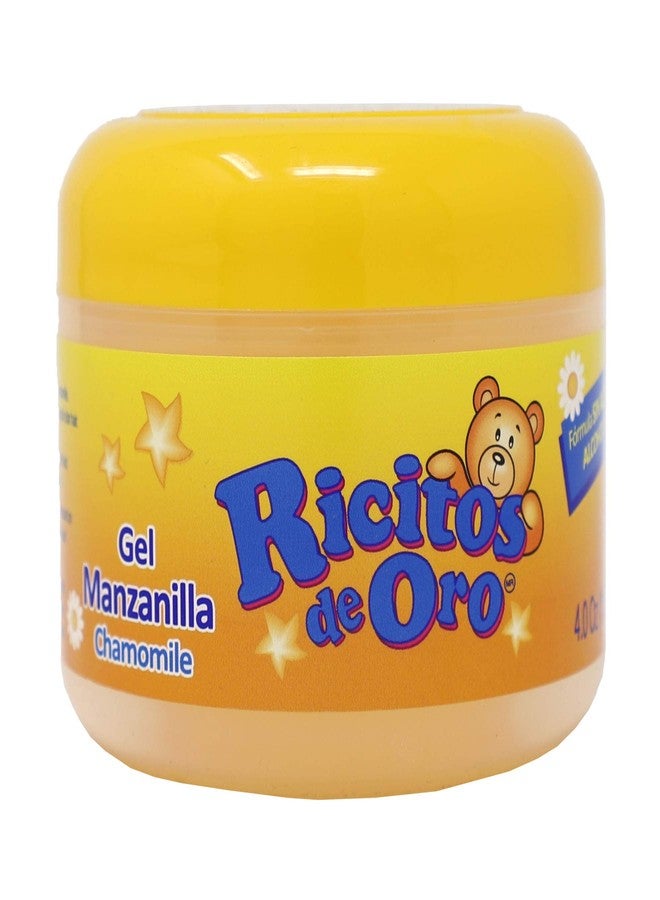 Ricitos de Oro Chamomile Hair Gel, Alcohol-Free, Hairstyling Product for Daily Use, Gentle Gel with Chamomile Extract for Children, Non-Greasy, 3-Pack of 4.05 Oz, 3 Jars - Image 5