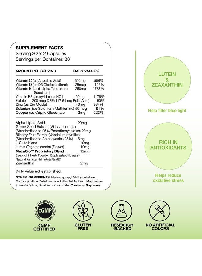 EyeScience Macular Health Formula Advanced Ocular Vitamin by EyeScience Labs - Image 5