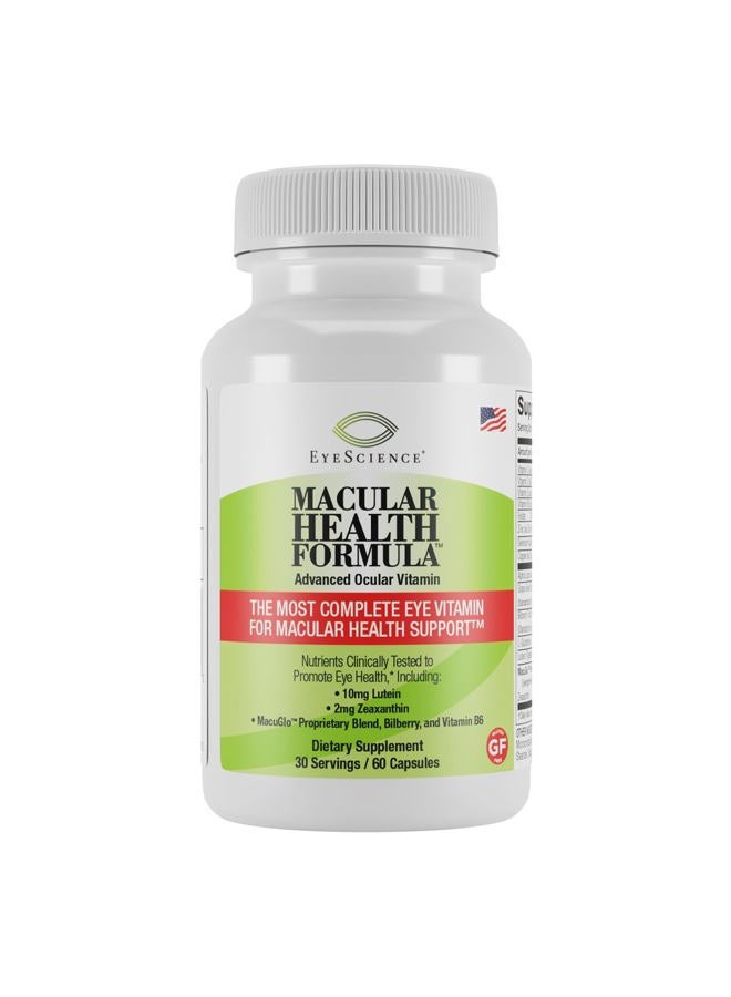 EyeScience Macular Health Formula Advanced Ocular Vitamin by EyeScience Labs - Image 1