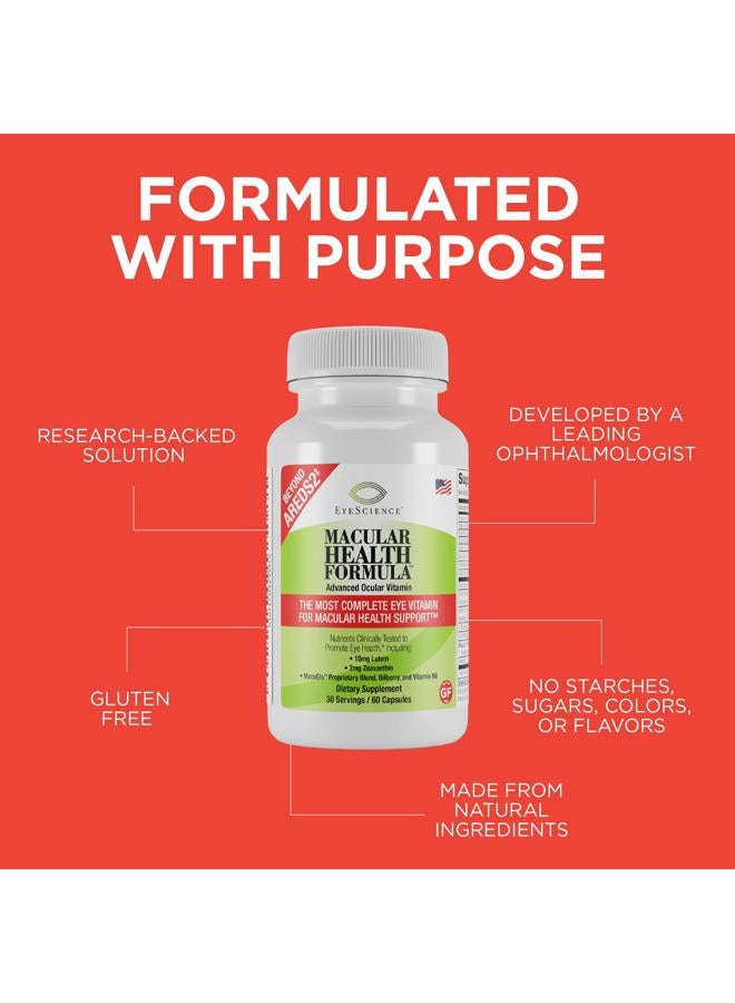 EyeScience Macular Health Formula Advanced Ocular Vitamin by EyeScience Labs - Image 3