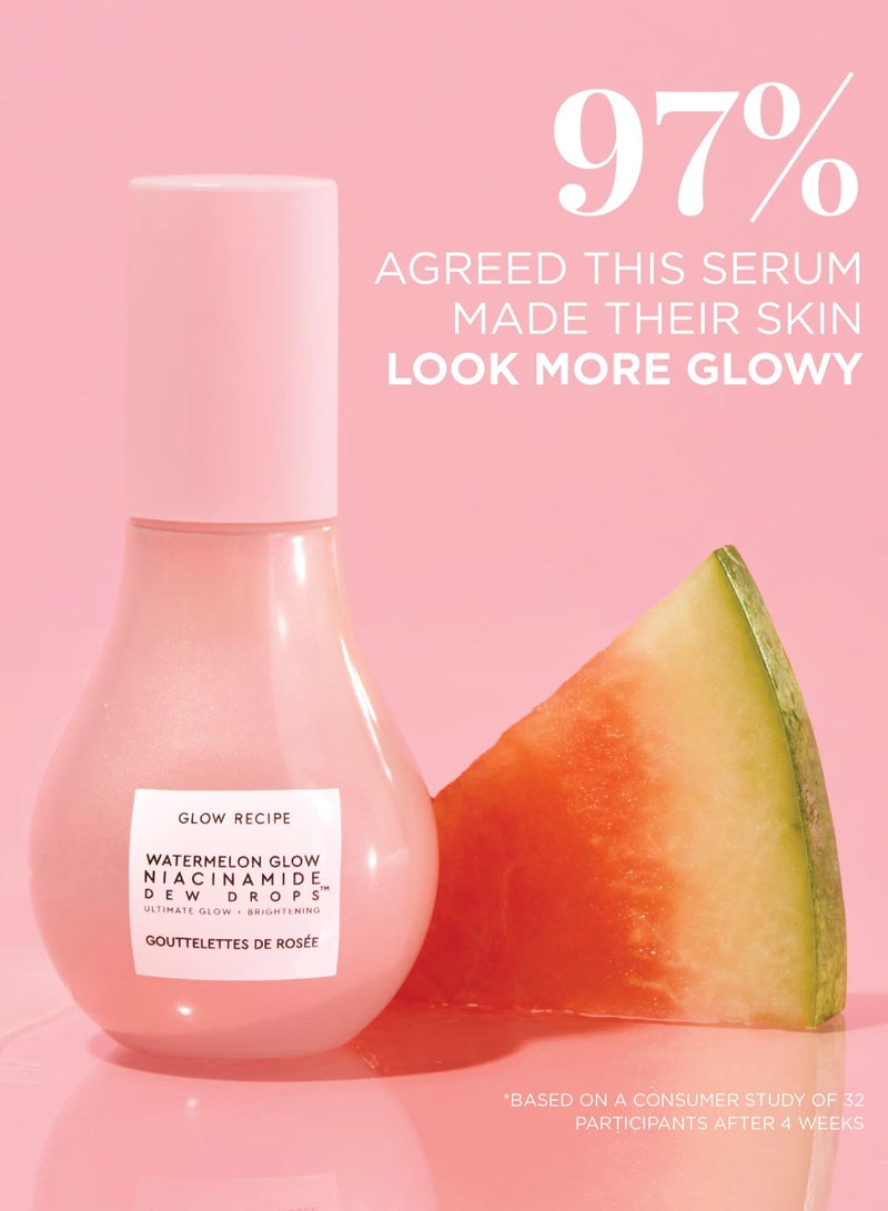 GLOW RECIPE Watermelon Glow Niacinamide Dew Drops Serum Mini - 15ml - Image 2