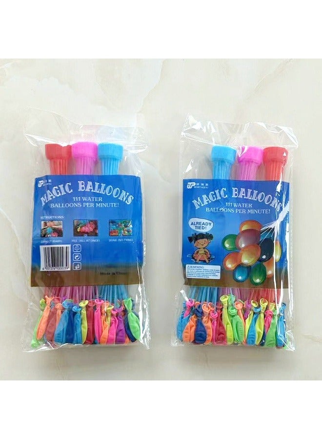 Pack Of 111 Water Balloons Set, Age 3+ Years - Image 1