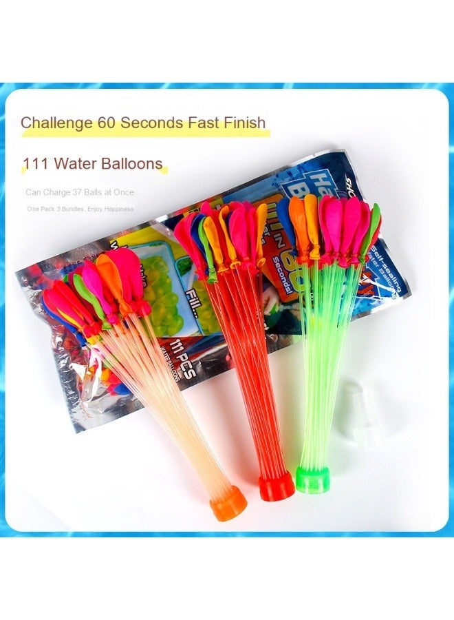 Pack Of 111 Water Balloons Set, Age 3+ Years - Image 2