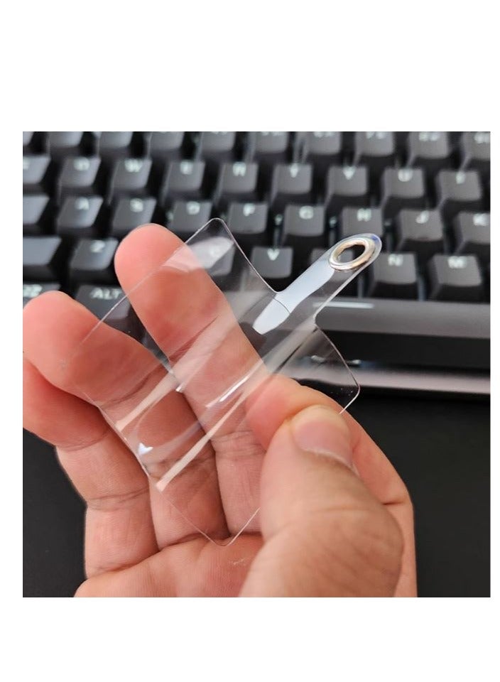 Generic Stylishly designed necklace that attaches to the phone, with a plastic part to secure it to the phone - Image 2
