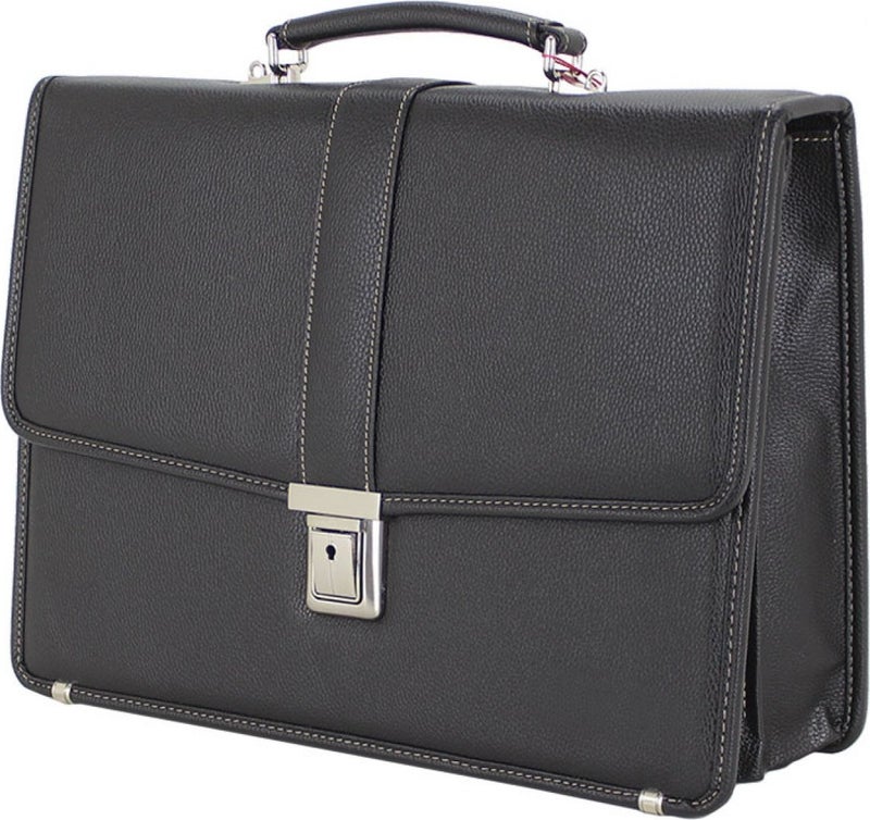 Başkent Çanta Başkent Bag Men's Leather Briefcase with Shoulder Strap  - Image 2