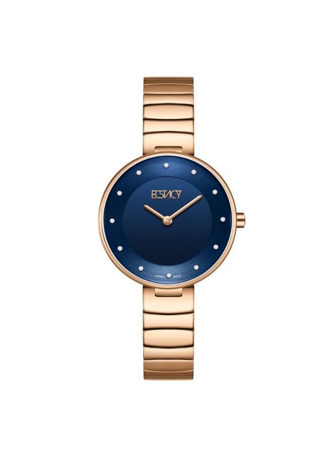 ECSTACY Women's Stainless Steel Analog Watch E25504-RBKN - 31mm mm - Image 1
