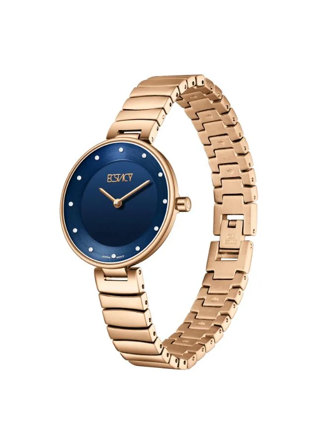 إكستاسي Women's Stainless Steel Analog Watch E25504-RBKN - 31mm mm