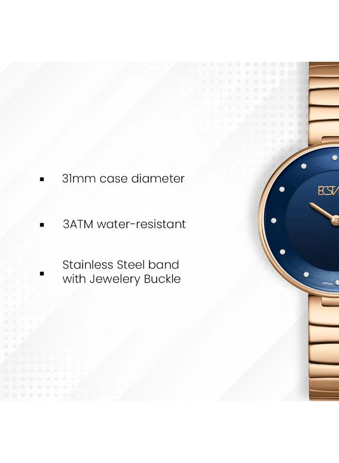 Ecstacy  Women's Stainless Steel Analog Watch E25504-RBKN - 31mm mm for Women | Best Price UAE