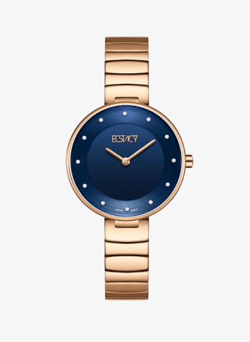 ECSTACY Women's Stainless Steel Analog Watch E25504-RBKN - 31mm mm - Image 1