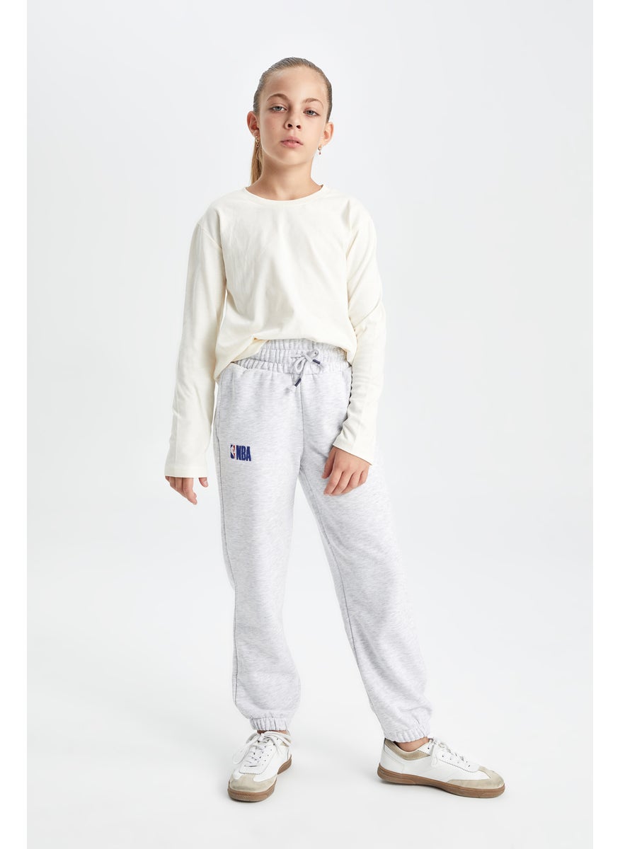 DeFacto Girl NBA Wordmark Jogger Sweatpants  - Image 1
