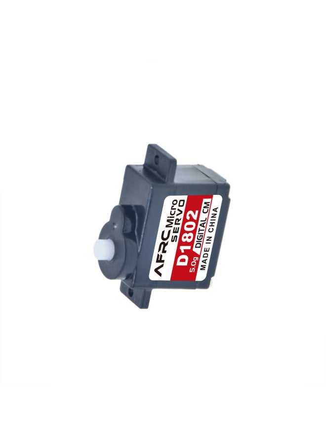 Afrc-D1802 5g Micro Small Servo Digital Coreless Servo Indoor Aircraft Helicopter Mosquito Car Modification-Color:1.5 Plug-Specification:D1802 (digital Plastic Teeth)