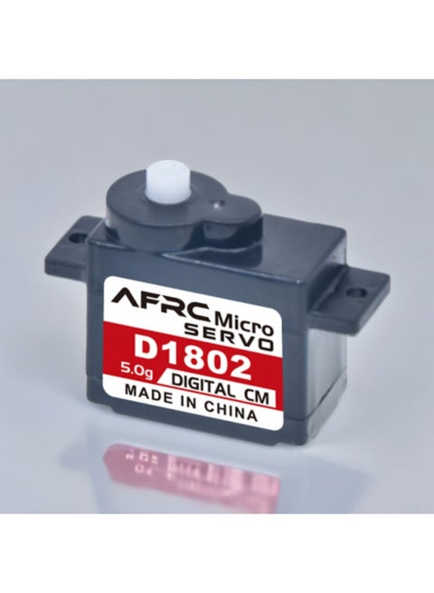Afrc-D1802 5g Micro Small Servo Digital Coreless Servo Indoor Aircraft Helicopter Mosquito Car Modification-Color:1.5 Plug-Specification:D1802 (digital Plastic Teeth)