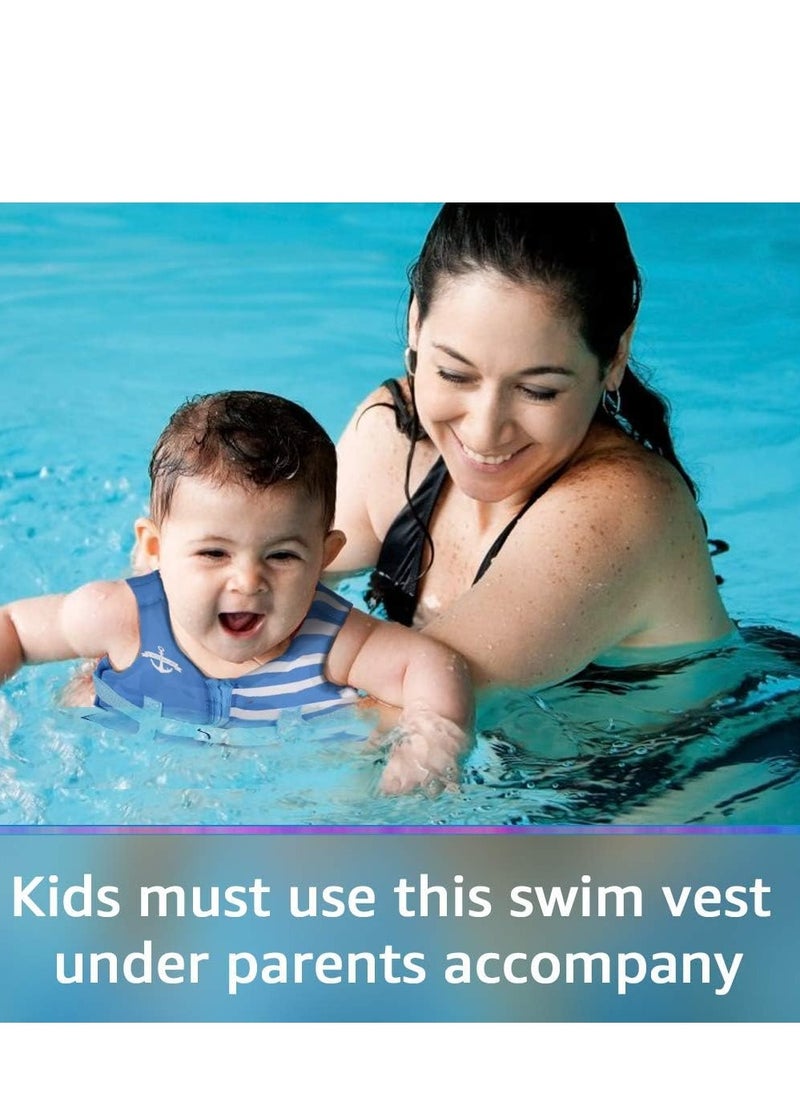Generic Kids Swim Vest Toddlers Swimming Buoyancy Floation for Learn to Age 1-9 Years/15-22 kilograms, for Boys Girls Swimwear Toddler Flotaties Pool  Size M  - Image 3