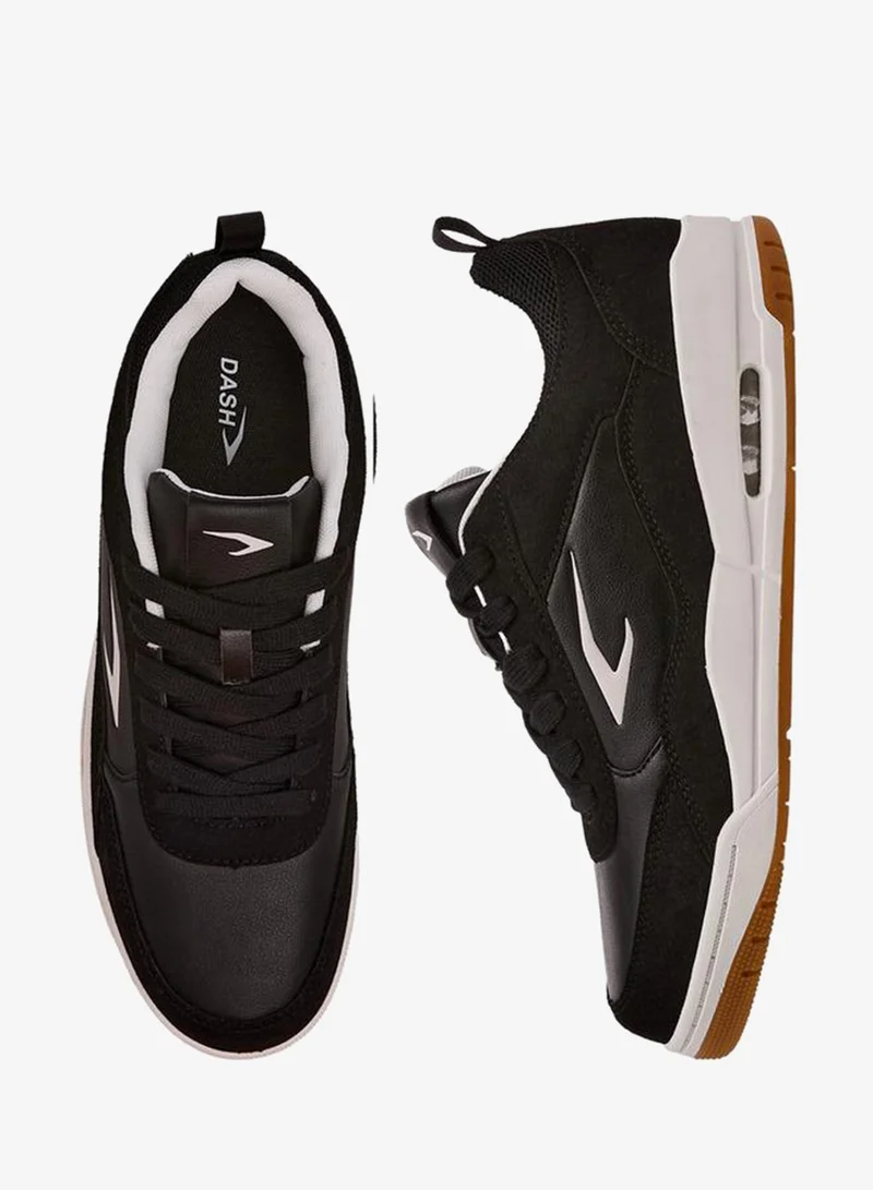 Dash Men Suede Lace-Up Ankle Sneakers