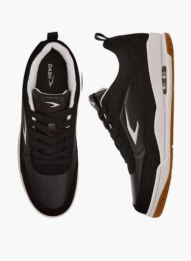 Dash Men Suede Lace-Up Ankle Sneakers