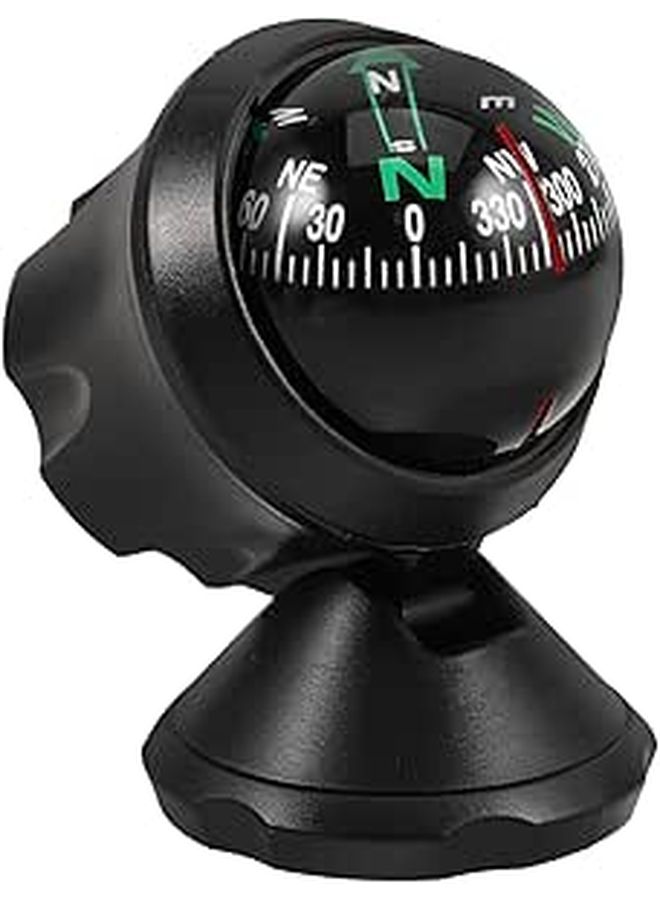 Universal Car Compass Ball Dashboard Mount Precision Navigation Tool for Vehicle Travel - Image 1
