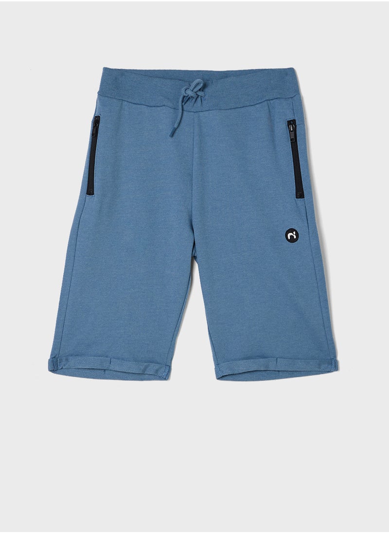 NAME IT - Kids Essential Drawstring Shorts - Image 1