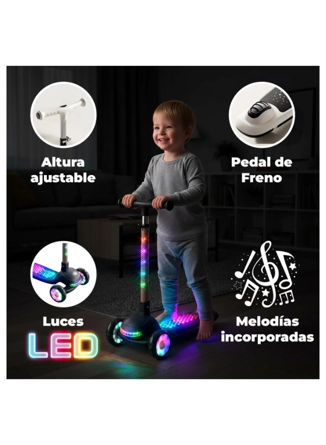 دايونغ سكوتر للأطفال بثلاث عجلات مضاءة بتقنية LED - Image 2