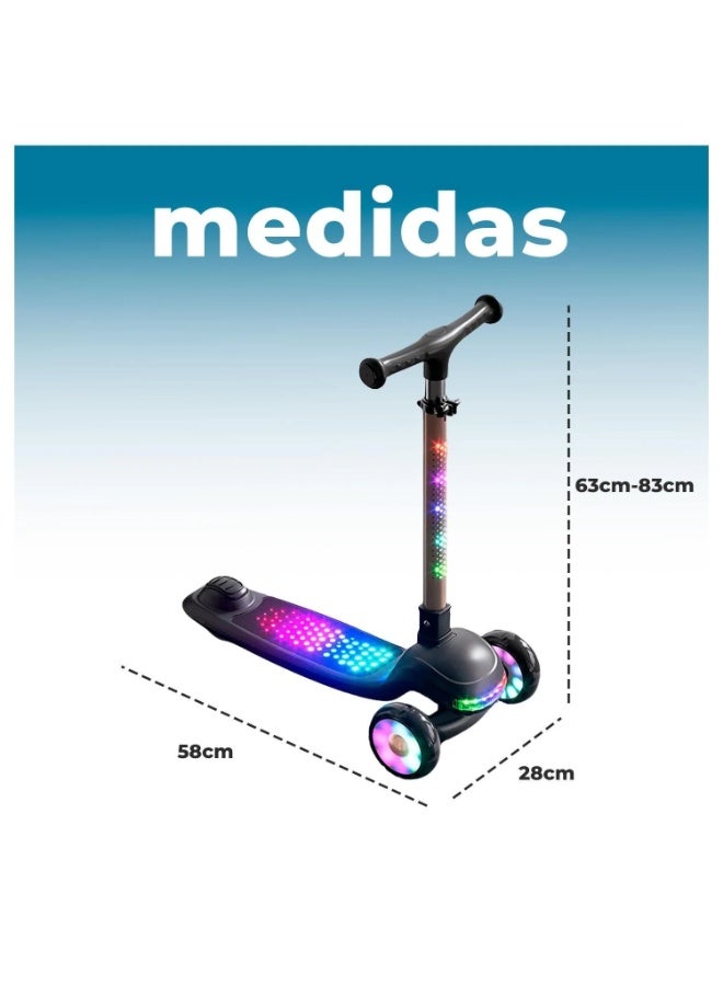 دايونغ سكوتر للأطفال بثلاث عجلات مضاءة بتقنية LED - Image 5