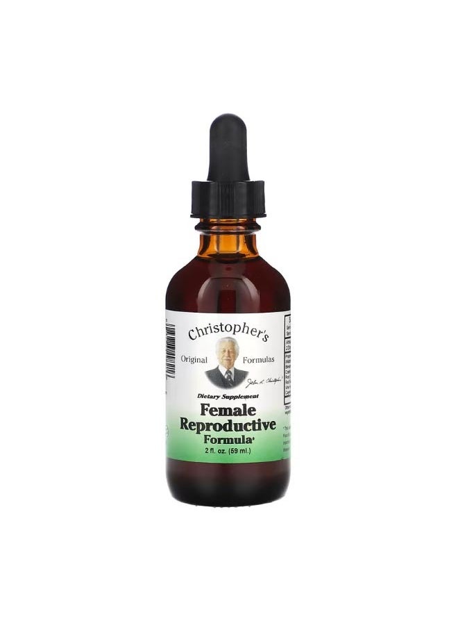 Christopher's Original Formulas Female Reproductive Formula 2 fl oz 59 ml  - Image 1