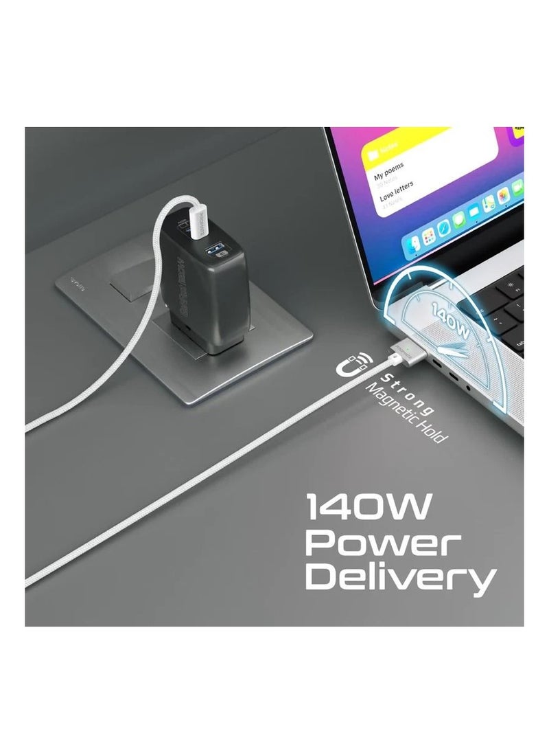 Generic High Tensile Strength 140w Usb-c To Magsafe Charging For Macbook  - Image 2