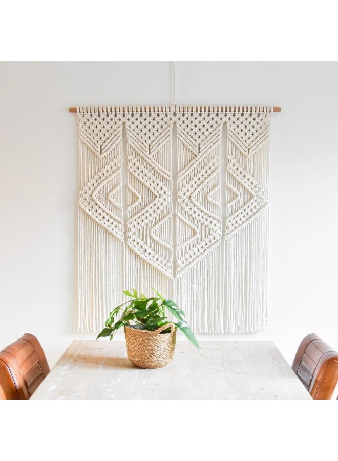 Home Gallery Macrame Pattern Wall Hanging Handmade  - Image 3