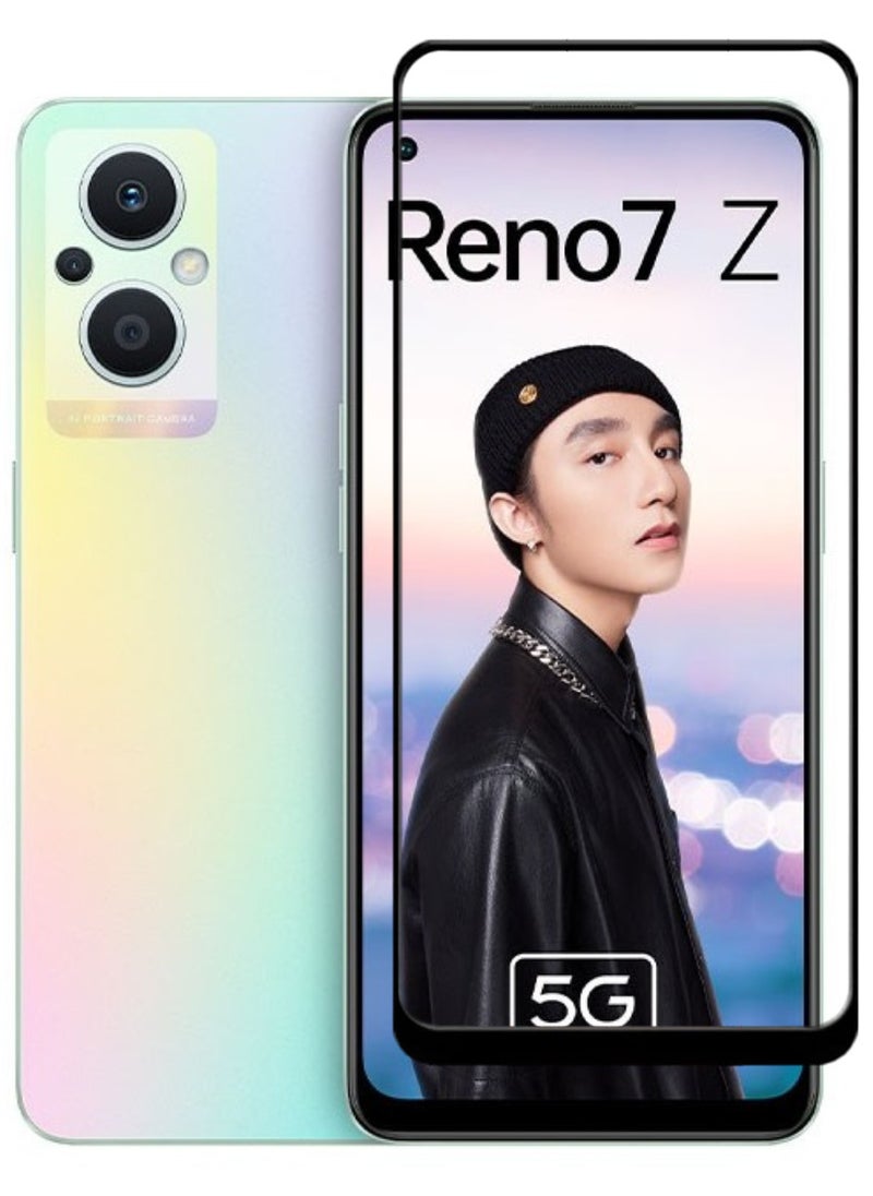 ACLIX Antistatic ESD Dustproof Premium Quality High Definition Tempered Glass Screen Protector Designed For Oppo Reno7 Z 5G - Image 1