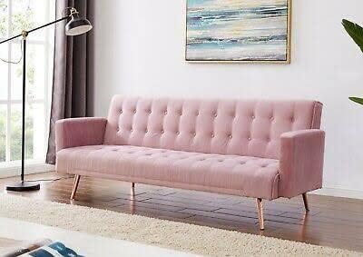 Aakash Dcor 16 Inch Rose Gold Metal Sofa LegsSet of 4 Durable Replacement Sofa Paya Modern Rustproof Sturdy Furniture Legs for Home Office Cone Shape Leg  - Image 5