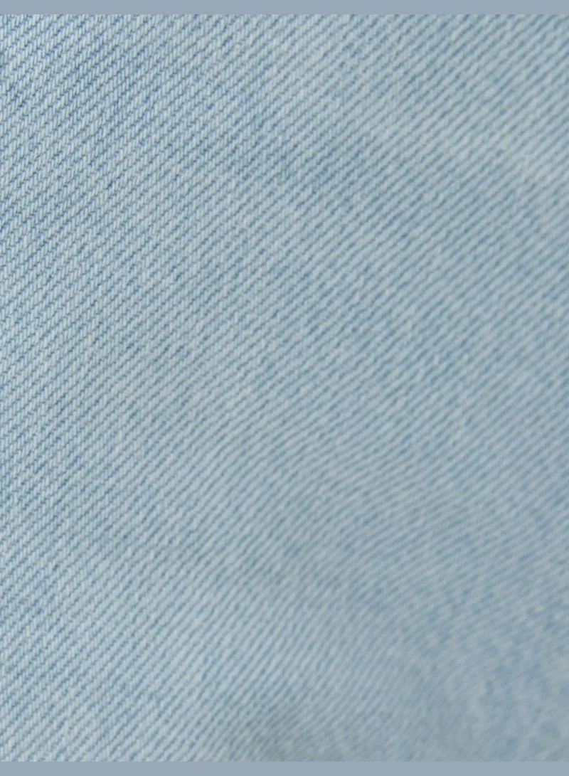 KOTON Cotton Pocket Detail Destroyed Mini Jean Shorts