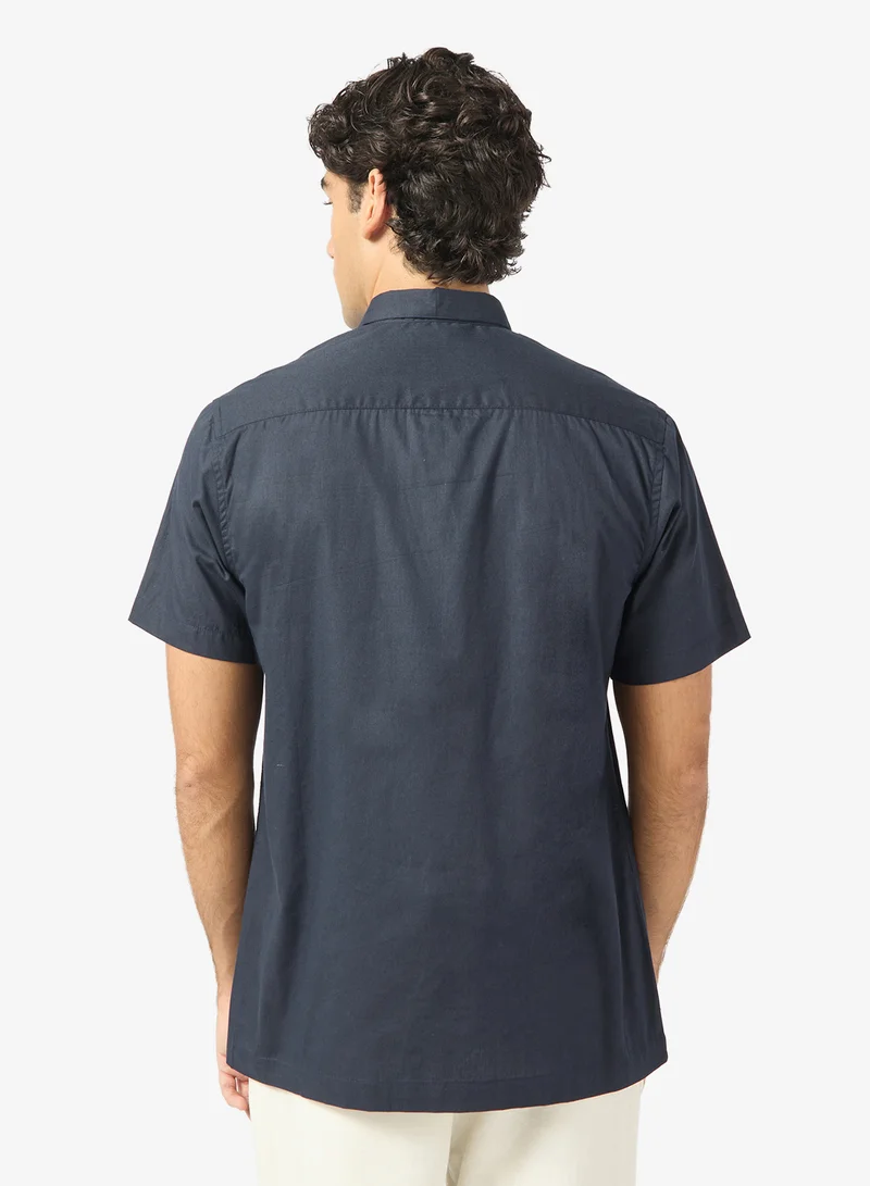 روبرت وود قميص كلاسيكي بقصة عادية