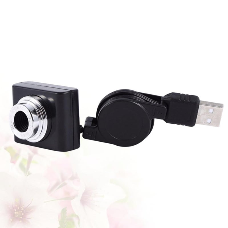 USB Webcam 120 Degree Wide Angle HD Laptop Camera For Online Classes Video Conferencing Black - Image 5