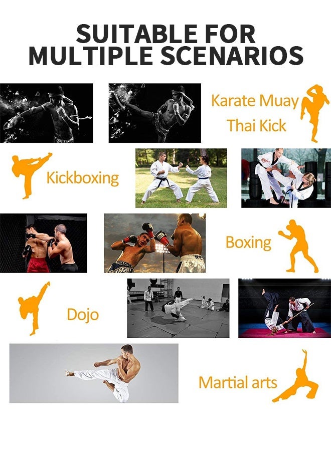 GROIC قفازات ملاكمة 10 أونصات من جلد PU، للمواي تاي، كيك بوكسينغ، MMA، تدريب السبارينغ، إغلاق TAKKA المتقدم، حشوة، أكياس اللكم، كرة السرعة، قفازات تمارين التركيز - Image 5