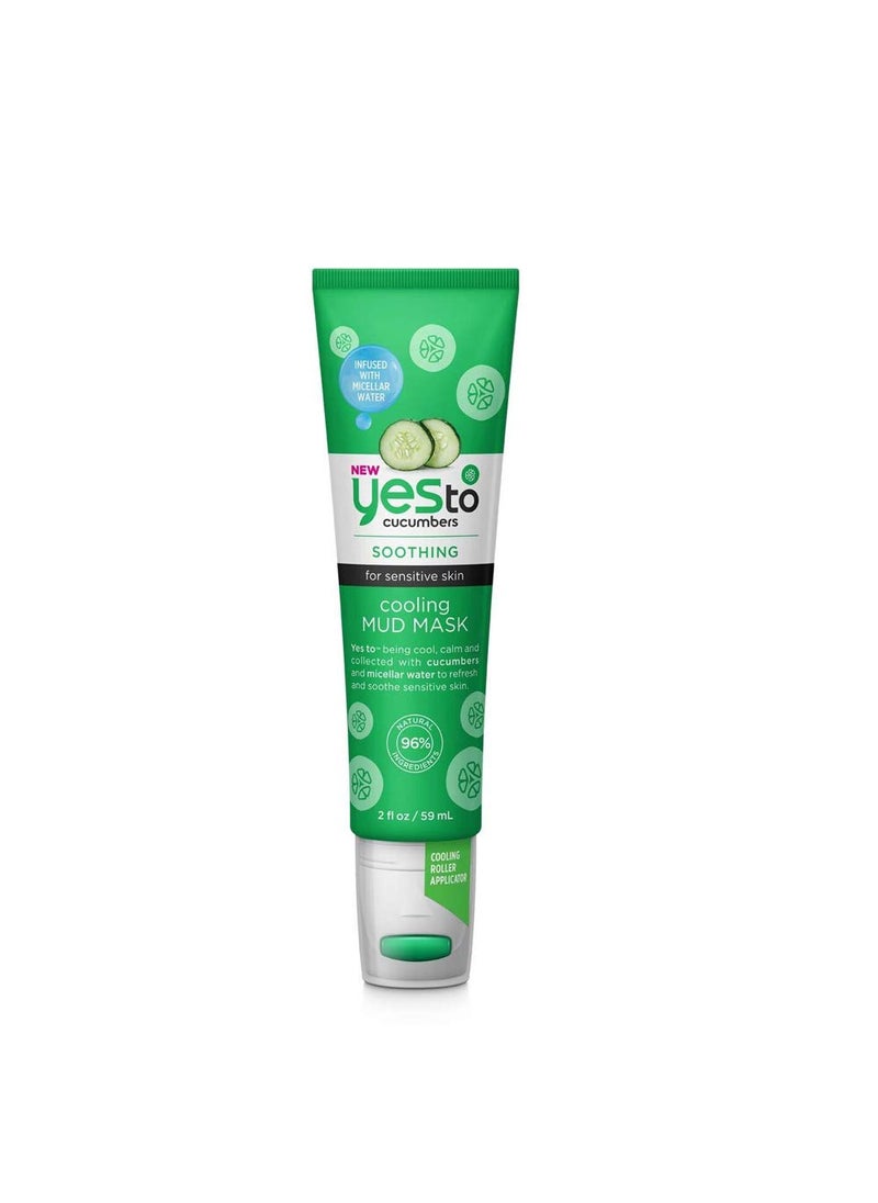 Yes To Yes To Cucumbers Cooling Mud Mask 2 Ounce 