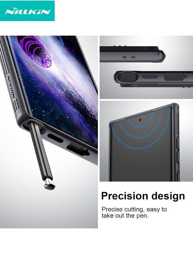 Nillkin Samsung Galaxy S24 Ultra Case, Slide Camera Case Design, 360° Full Body Coverage Shockproof Phone Cover, Anti-Fall Anti-Scratch Anti-fingerprint Protective Case for Samsung Galaxy S24 Ultra 5G, Black  - Image 4