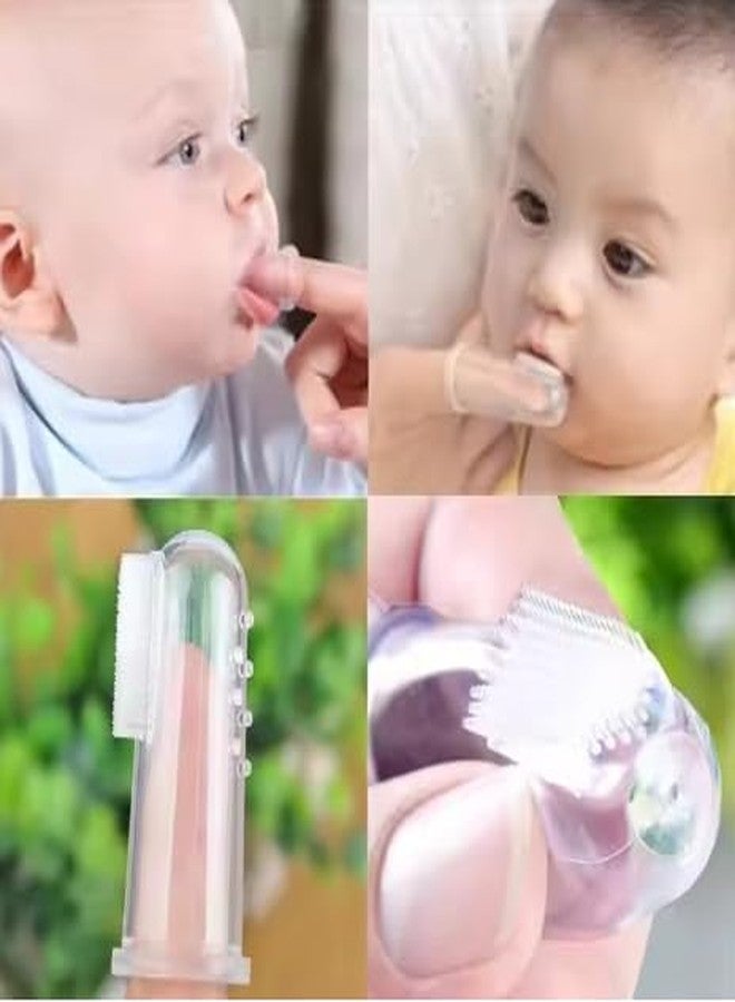 KALRA MAGIC® Baby Bath, Feeding, Oral & Hygiene Combo Set – Shower Cap, Finger Brush, U-Shape Brush, Bib, Fruit Feeder, Washcloths, Wet Wipes & More | Safe Care Essentials for Newborns, Infants & Toddlers (Multiple Variants) (BABY-BATH-ORAL-BIB-5IN1-022) - Image 3