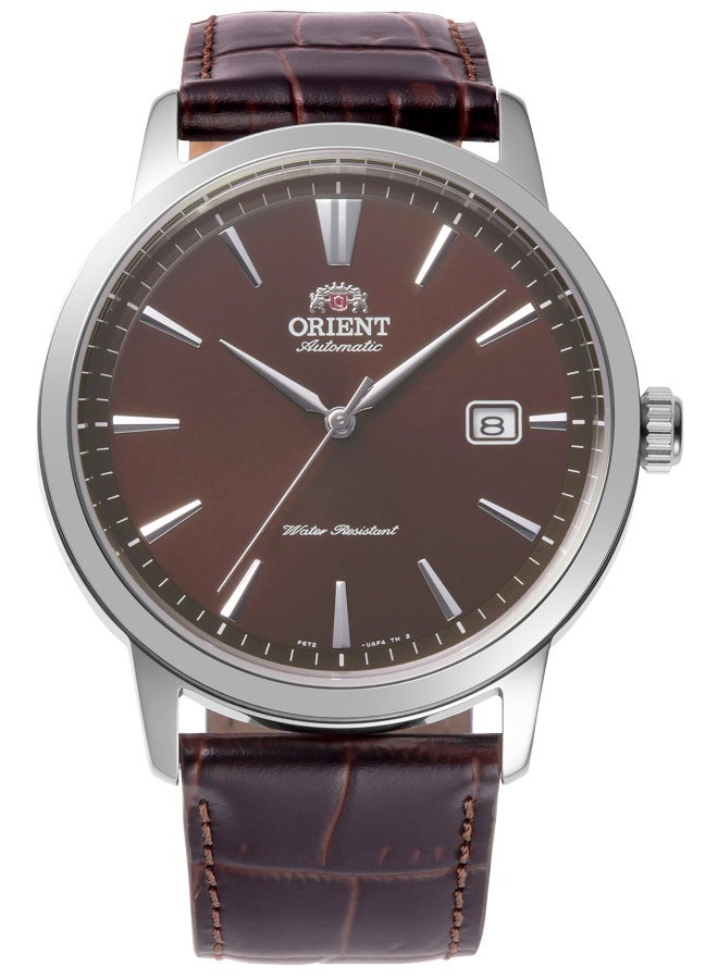 ORIENT Men ORIENT Contemporary Symphony III RA-AC0F17Y - Leather Male Mechanical 3 hands - Image 1