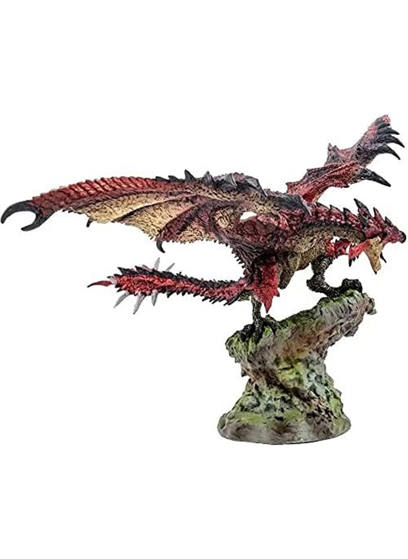 Monster Hunter Azure Rathalos Silver Fire Dragon Animal Model Statue Anime Fans Collectibles  - Image 3