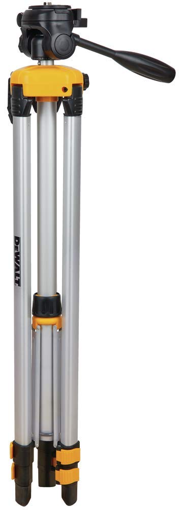 DEWALT Laser Level Tripod, ¼ x 20 Thread Mount, Collapsible Legs, Non-Skid Feet, Carrying Pouch Included (DW0881T) - Image 3