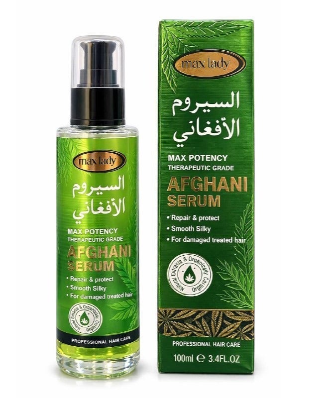 ماكس ليدي سيروم الشعر الأفغاني، أقصى فعالية، درجة علاجية - 100 مل - Image 1
