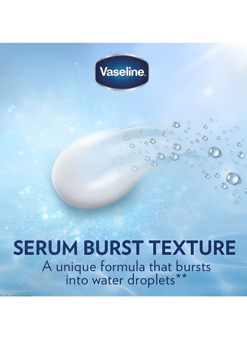 Vaseline Vaseline Gluta-Hya Dewy Radiance, 300ml, Serum-In-Lotion, Boosted With Gluta Glow, for Visibly Brighter Skin  - Image 3