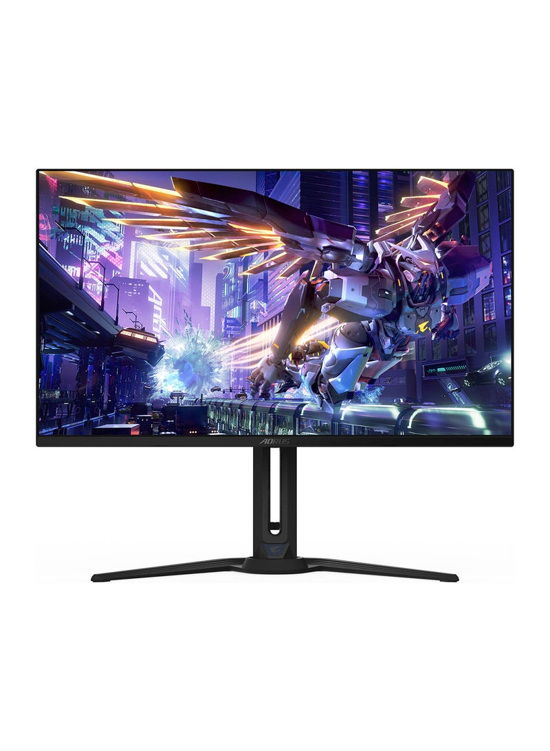 جيجابايت شاشة الألعاب Aorus FO32U2P، 32" 4K UHD OLED، معدل تحديث 240Hz، زمن استجابة 0.03ms (GtG)، مفتاح تكتيكي، مفتاح ديسي، تحكم في الألوان 6 محاور، FO32U2P-EK - Image 1