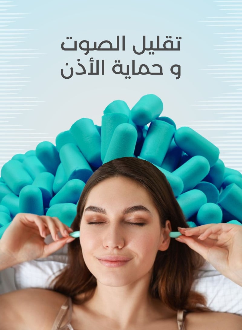 Generic Ten Pairs of Noise-Canceling Earplugs for Sleeping, Ultra-Soft, Reusable Swimming Earplugs, Noise-Blocking and Travel Earplugs, Soundproof Earplugs, Swimming Earplugs, Earplugs, Earplugs for Children, Swimming Earplugs for Children.  - Image 2